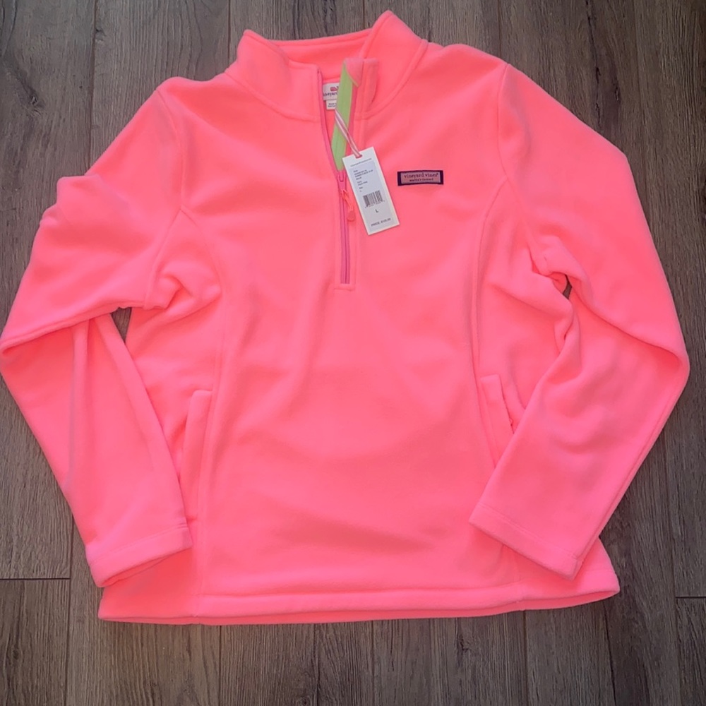 Vineyard Vines Fleece Quarter Zip